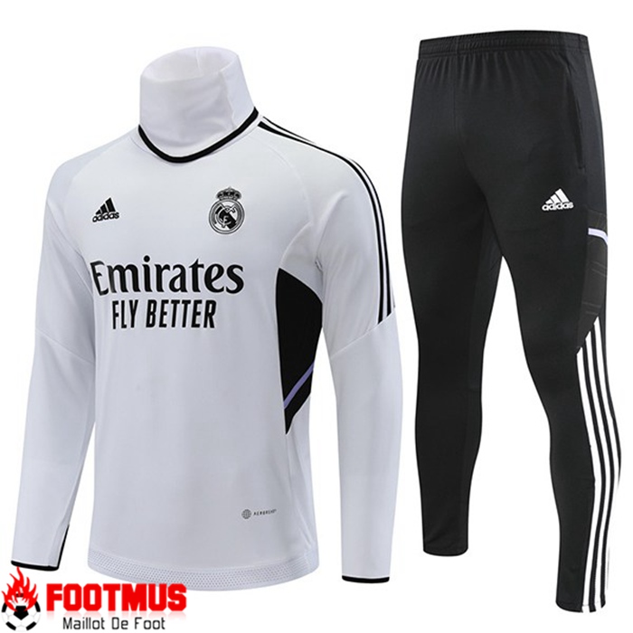 Les Plus Beaux Ensemble Survetement De Foot Real Madrid Noir 2022 2023