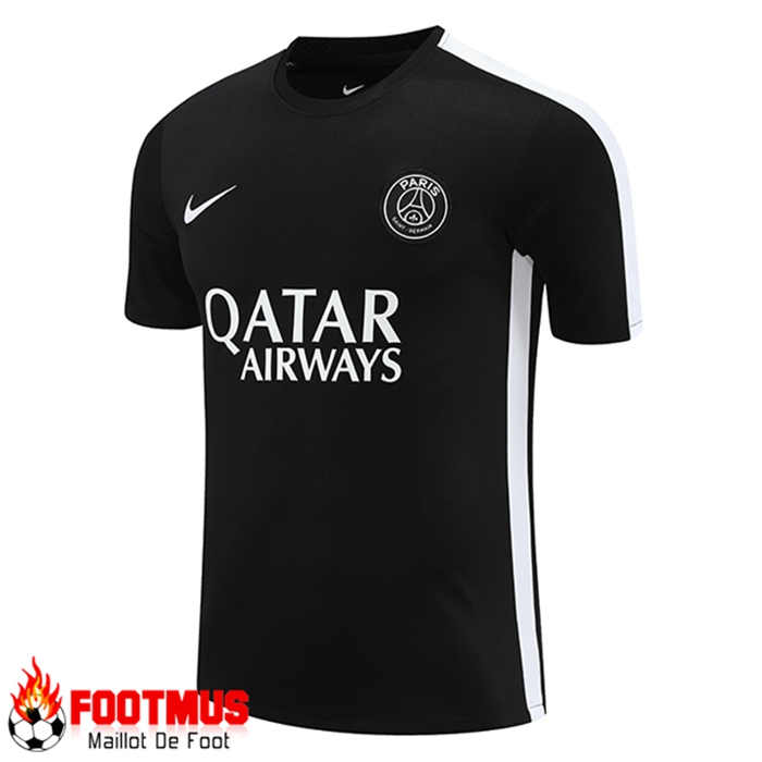 Créer Un Training T Shirts PSG Noir 2023 2024 03 Pas Cher