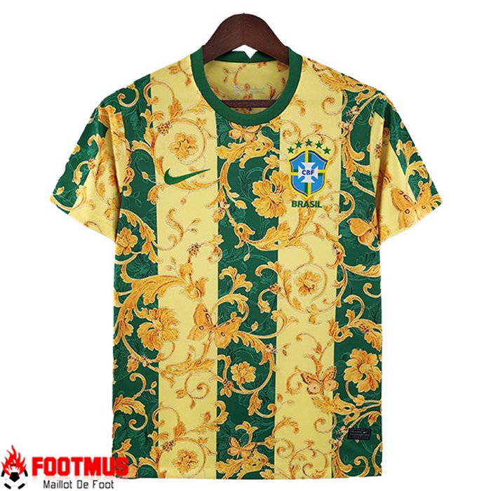 Flocage Maillot de Foot Bresil Domicile Coupe du monde 2022