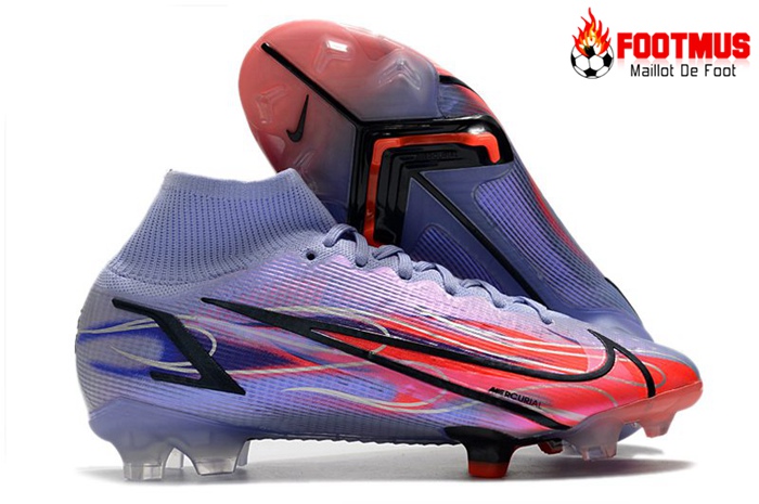 Cr Er Un Nike Chaussures De Foot Mercurial Superfly Elite Km Fg Pourpre Pas Chere