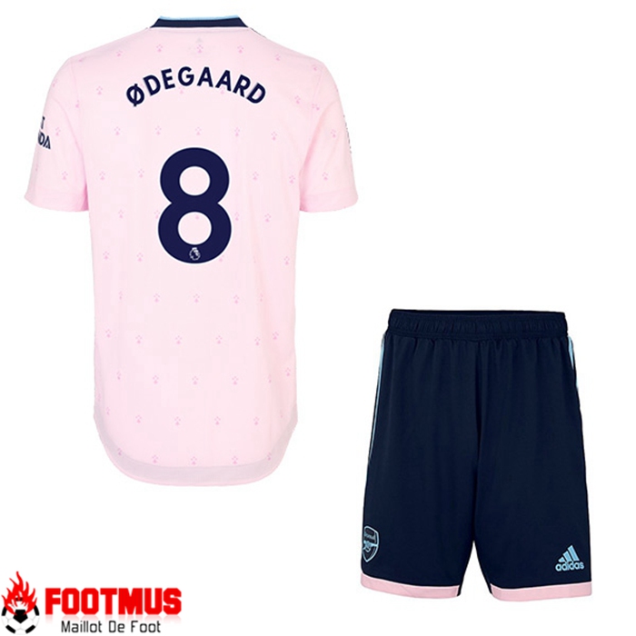 Faux Maillot de Foot Arsenal (ODEGAARD 8) Enfant Third 2022/2023 Moins